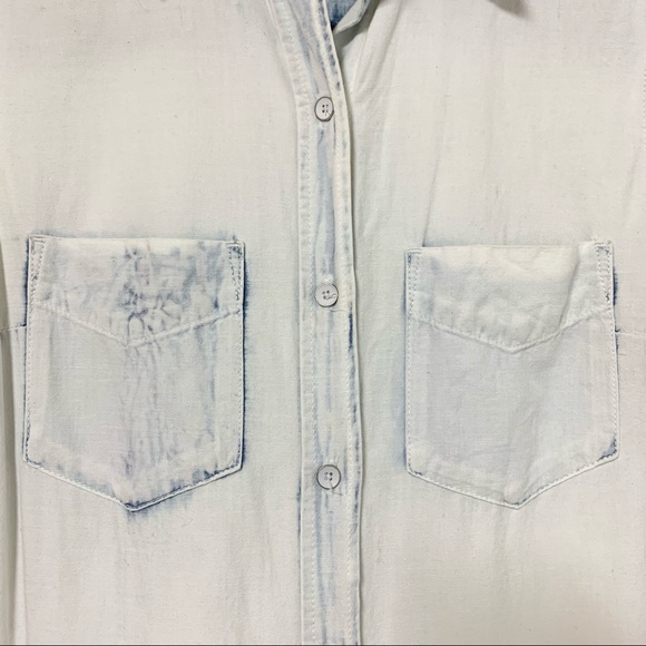 Community Virtus Bleach Wash Cotton Jumpsuit Sz XS - Picture 3 of 16